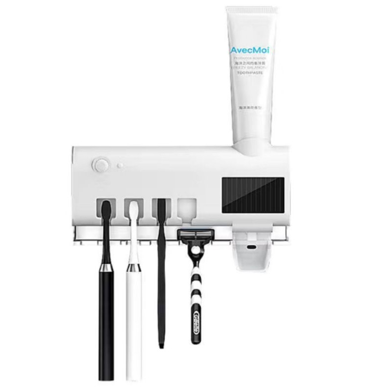 Dụng cụ đựng kem đánh răng và tiệt trùng bản chải,,,,