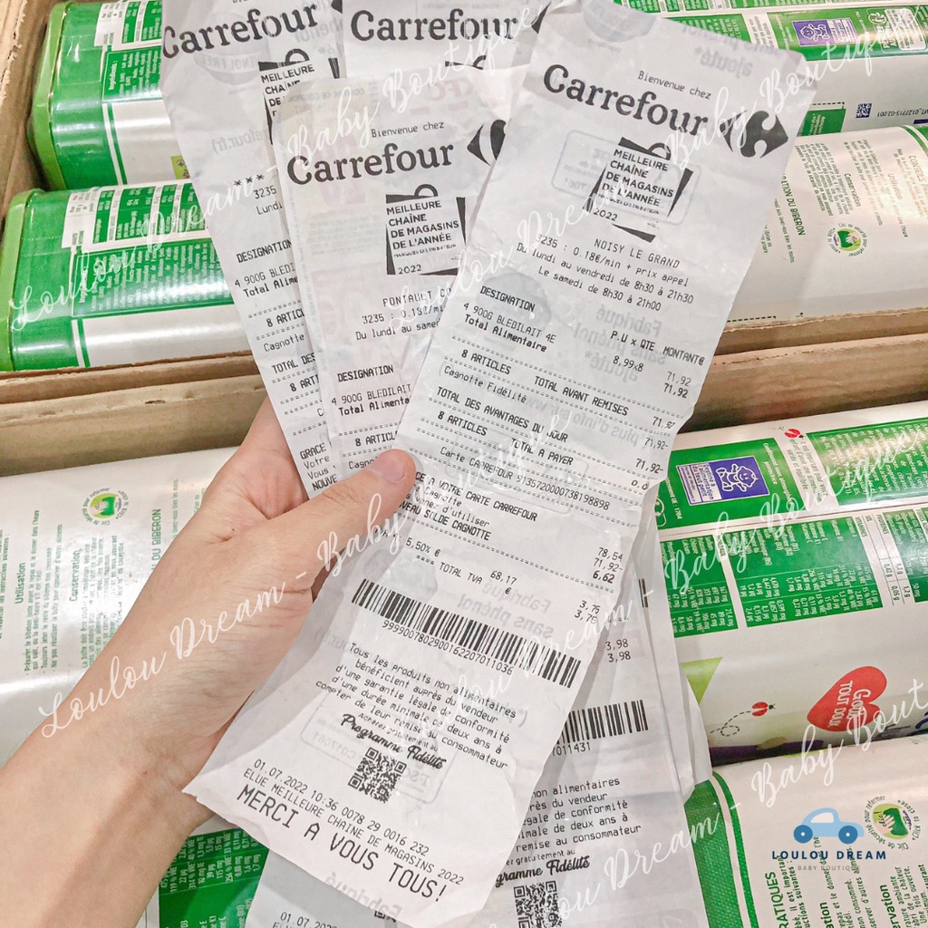 Sữa bột Bledilait Bledina Pháp số 1,2,3,4 tăng cân cho bé hộp 900g [BAY AIR]