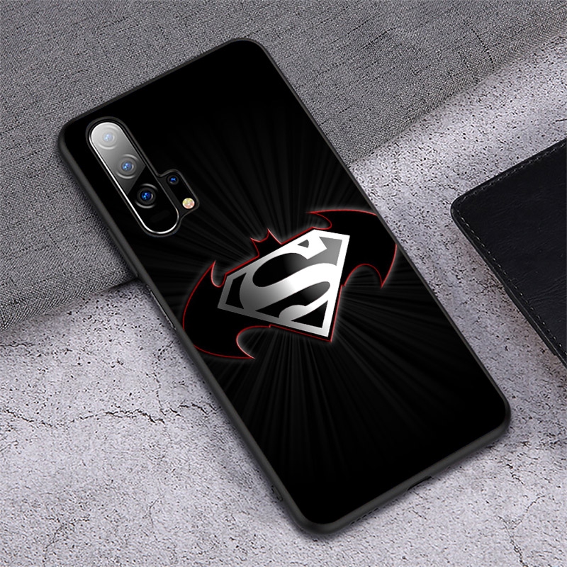 Ốp Lưng Mềm In Hình Batman Vs Superman Cho Honor 8 9 10 Lite 8a 8c 8x View 20 20s 30 V30 Pro