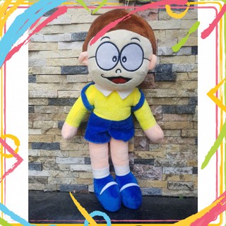 [Có VIDEO] Gấu bông Nobita cao 50cm hàng VNXK