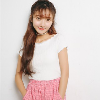 ÁO TRỄ VAI len thun