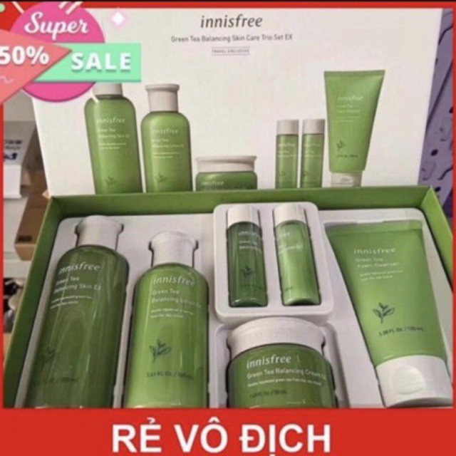 SET DƯỠNG TRÀ XANH INNISSFREE