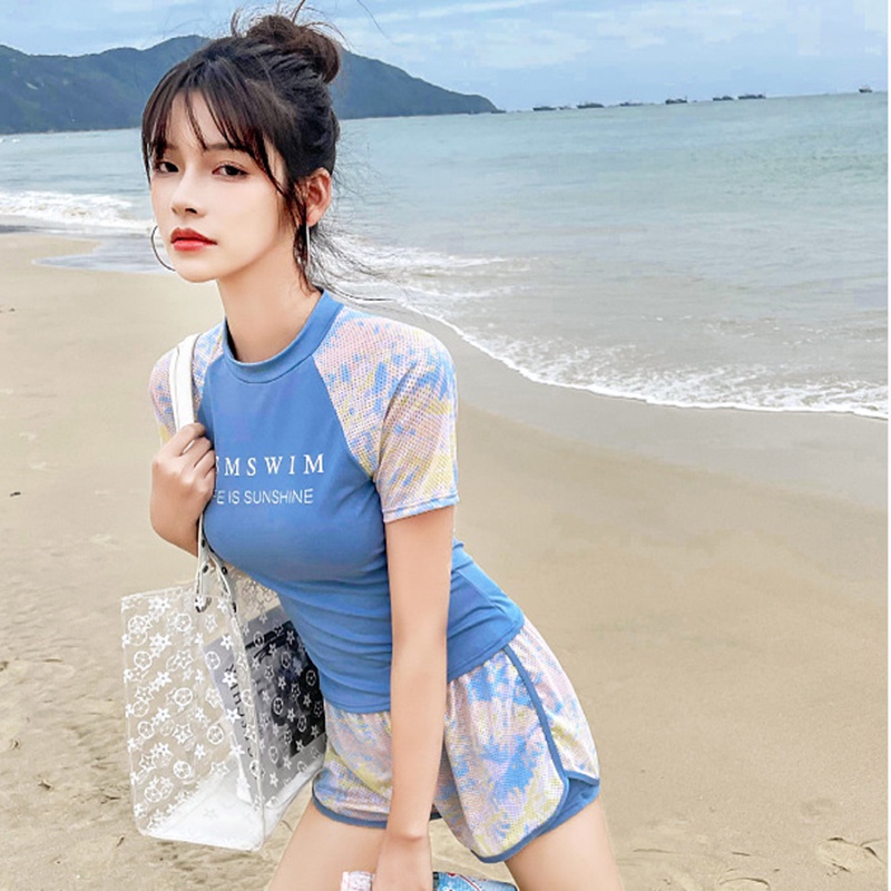 Bộ đồ bơi IELGY thời trang mùa xuân xinh xắn cho nữ