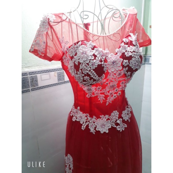 Thanh lí gấp Áo dài cô dâu.Ảnh chụp thật của shop. | BigBuy360 - bigbuy360.vn