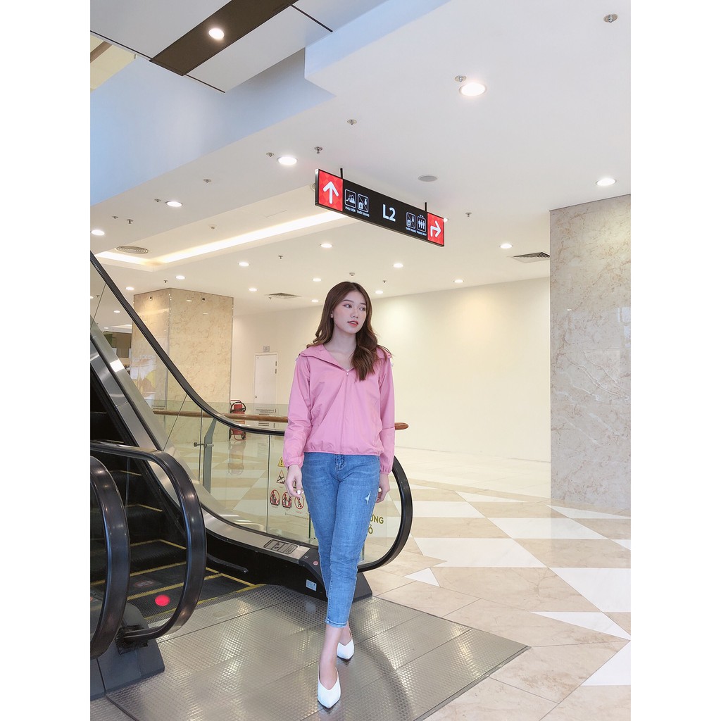 Áo gió nữ chính hãng CCBee vải 2 lớp chống nước | BigBuy360 - bigbuy360.vn