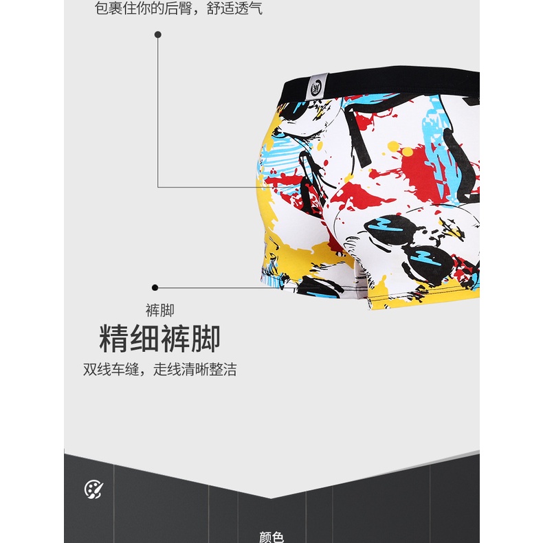 Quần Lót Nam Boxer Thoáng Khí Thời Trang Hè Trẻ Trung C539