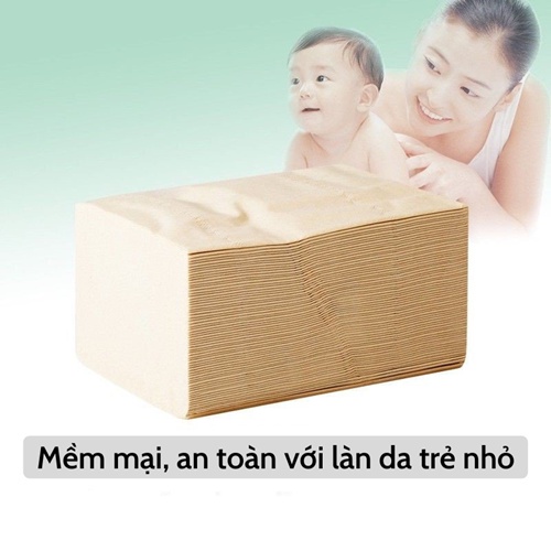 giấy ăn Gấu Trúc Sipiao siêu dai Nội đia Trung 1 gói 300 tờ siêu dai