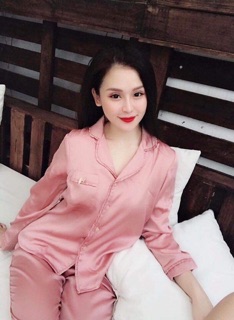 Bộ pizama lụa