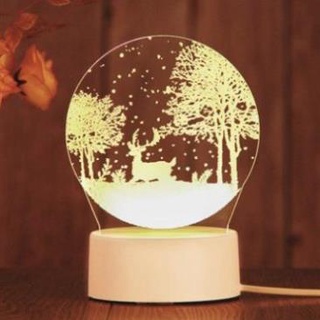 Đèn ngủ 3D trang trí NNTB