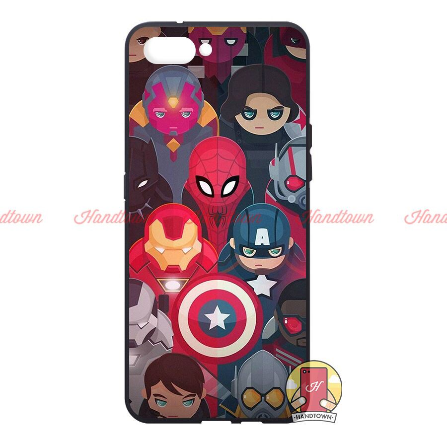 Ốp Lưng Oppo A12e Dẻo Đen In Hình Nhiều Mẫu Phần A