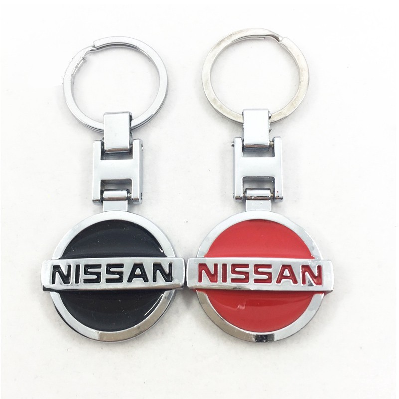 1 Móc Khóa Kim Loại Hình Logo Xe Hơi Nissan