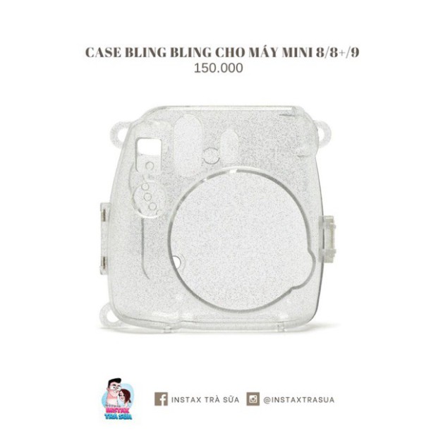 AS1 PBO CASE TRONG / CASE GLITTER CHO MÁY INSTAX MINI 8 / MINI 8+ / MINI 9 50 AS1 | BigBuy360 - bigbuy360.vn