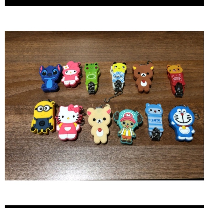 Bấm móng tay hình thú dễ thương cho bé