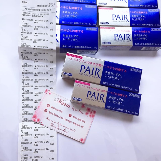 (Có bill+video mua hàng store Nhật) Kem hỗ trợ giảm mụn Pair Nhật bản 14gr và 24gr | BigBuy360 - bigbuy360.vn