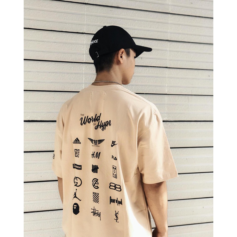 Áo Thun Unisex LOGO BRAND - Nude // TWOCE BRAND