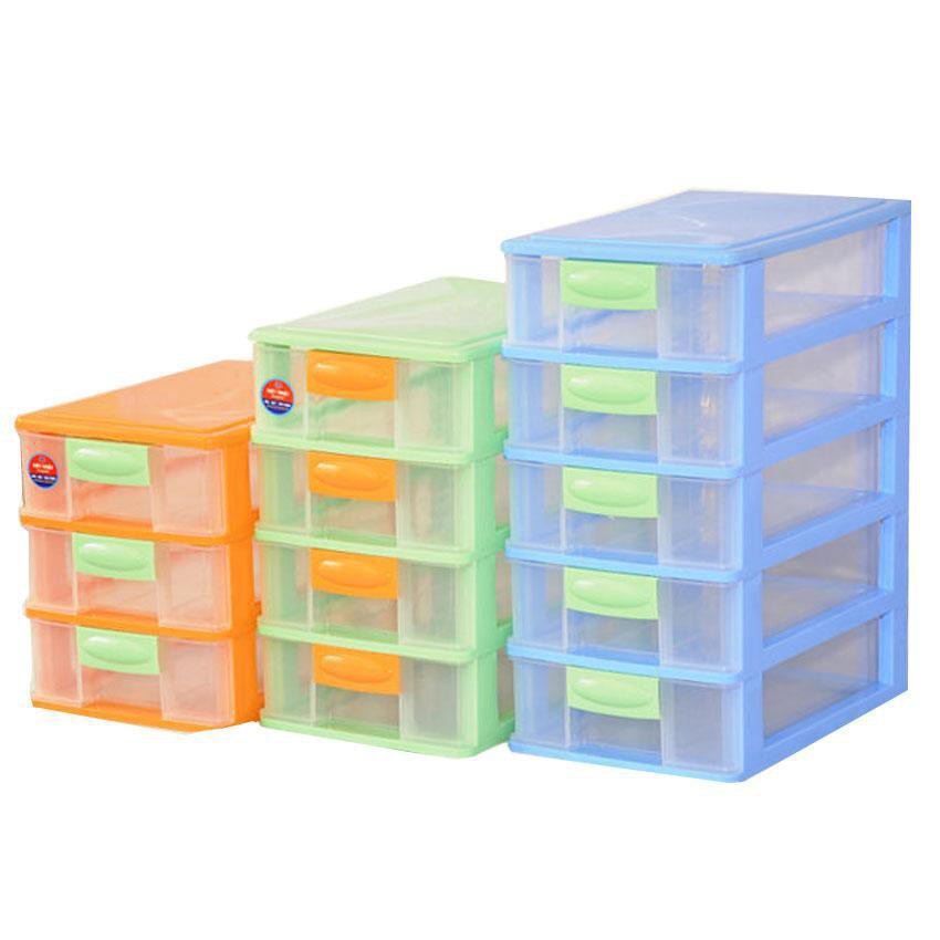 Tủ nhựa ngăn kéo mini Việt Nhật - Hộp đựng đồ mini siêu tiện dụng - Móc dán siêu dính tiện lợi | nhuacholon123