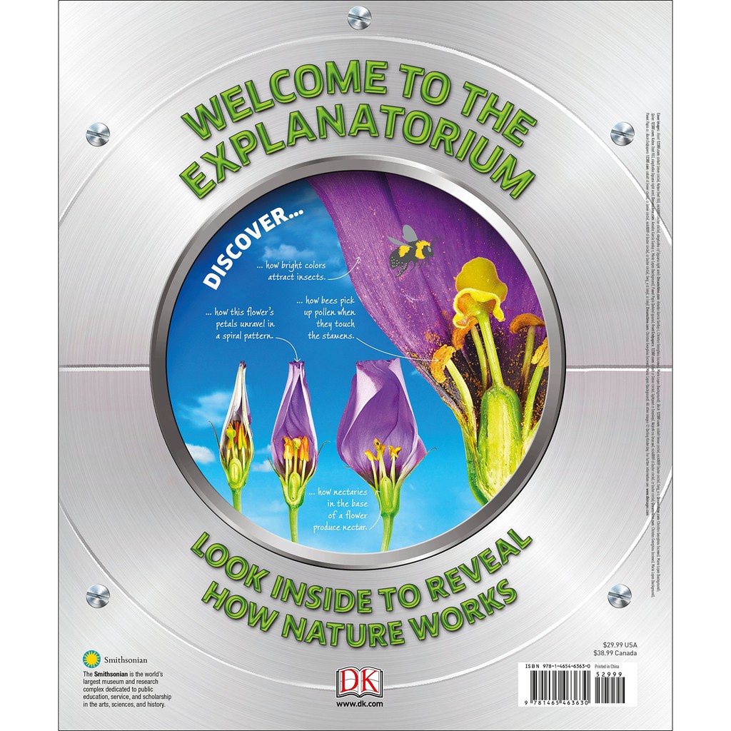 [ Sách nhập khẩu ] Explanatorium Of Nature- Khám Phá Thiên Nhiên - Á Châu Education- Dk