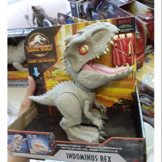 Mô hình khủng long Indominus rex phiên bản feeding frenzy hãng Mattel Mĩ