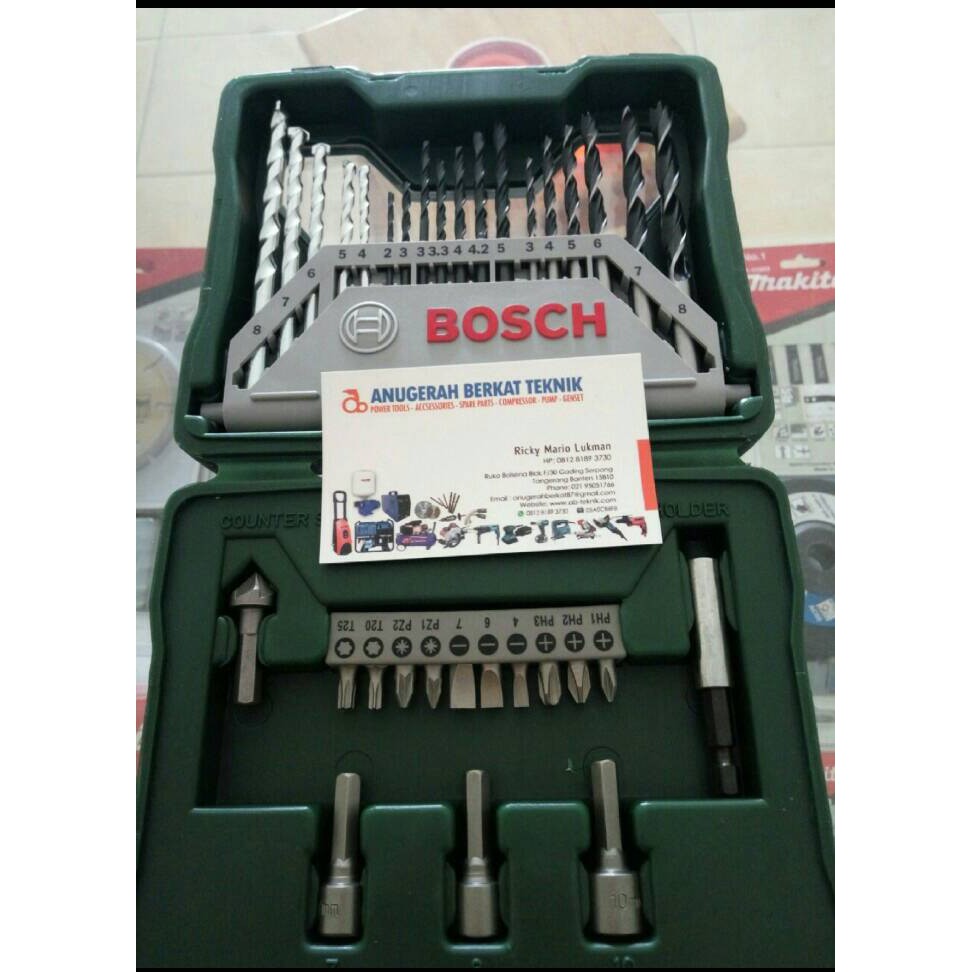 Bosch Hộp Đựng Mũi Khoan Gỗ / Kim Loại / Xi Măng Đa Năng Tiện Dụng
