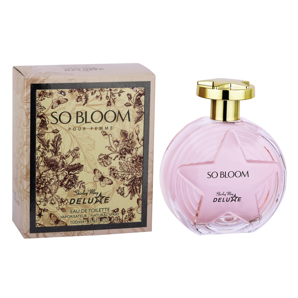 Nước hoa cao cấp NỮ nhập khẩu Dubai Shirley May Deluxe So Bloom Eau De Toilette Pour Femme - 100 ml