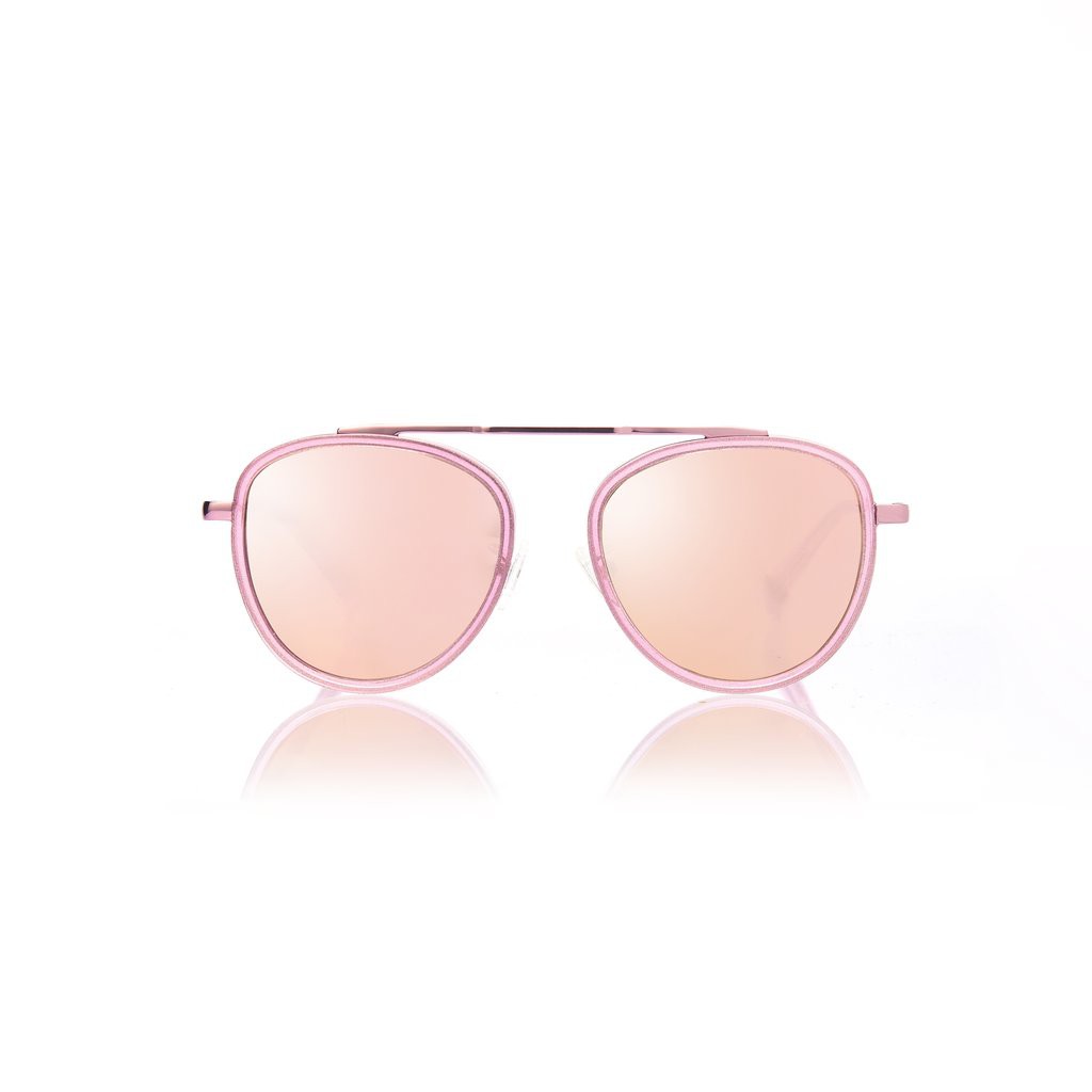 Mắt Kính Thời Trang STOCKHOLM (Pink Pearl And Pink Metal With Pink Mirror Lens)