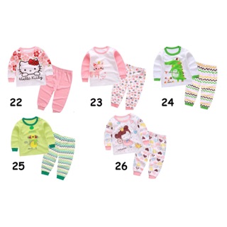 Bộ cotton hàng quảng châu bé trai bé gái