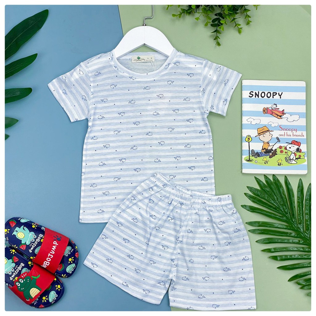 Bộ cotton giấy cho bé trai bé gái, sz 2-6 từ 11-20kg. Chất cotton giấy siêu mềm mịn, màu sắc dễ thương