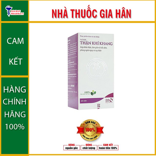 Thận Khí Khang Gold - Giúp Bổ Thận &amp; Hộ Trợ Giảm Chứng Tiểu Đêm Nhiều Lần