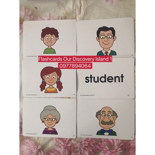 Flashcards  Tiếng Anh Our Discovery  Island Level 1