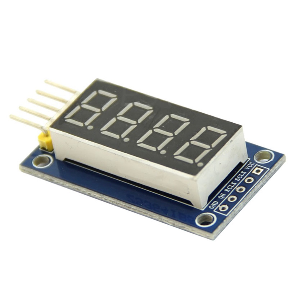 MERSSAVO 2X 4 Bits TM1637 Digital Tube LED Clock Display Module Arduino Due UNO 2 BHZ