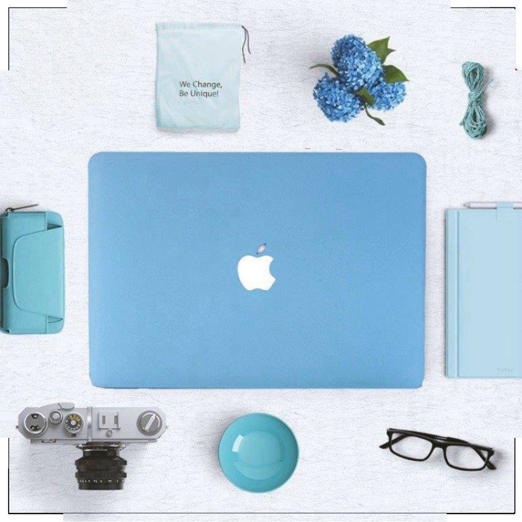 hot  Case Macbook Air 13" (2018-2020) model A1932 màu pastel 4 (Tặng kèm Nút chống bụi + bộ gãy sạc)