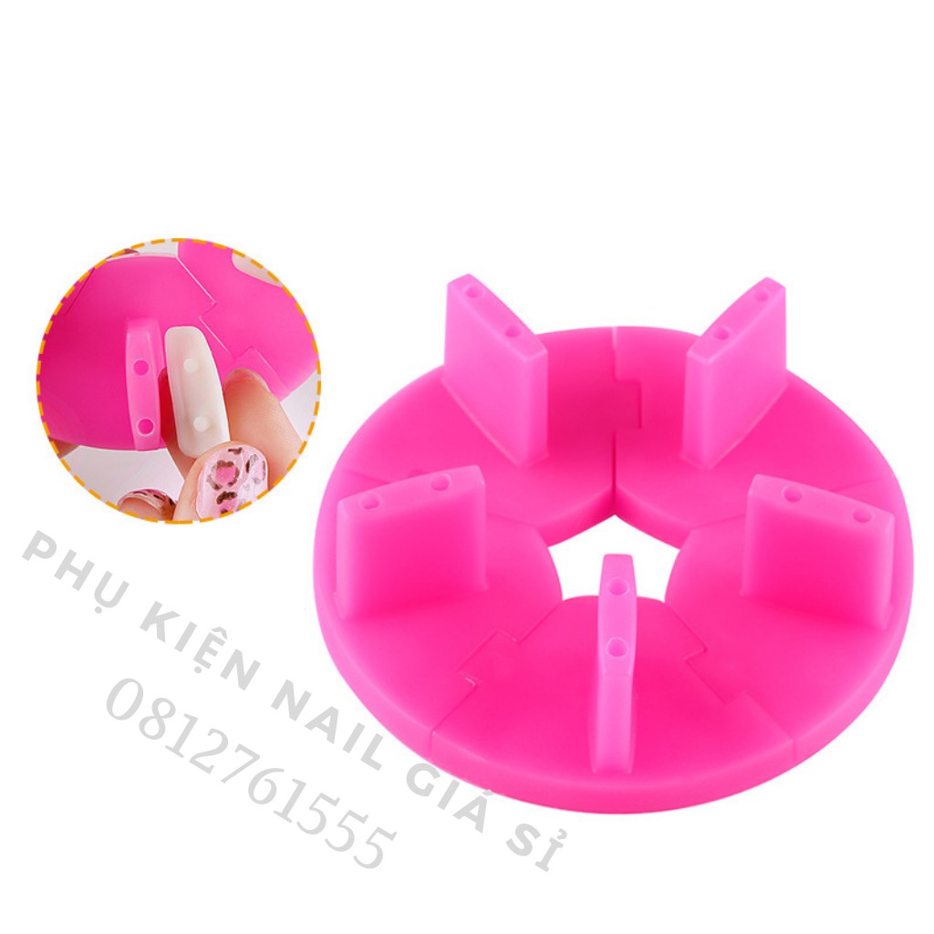 Đế gắn móng tập vẽ, tập sơn (kèm 5 móng )