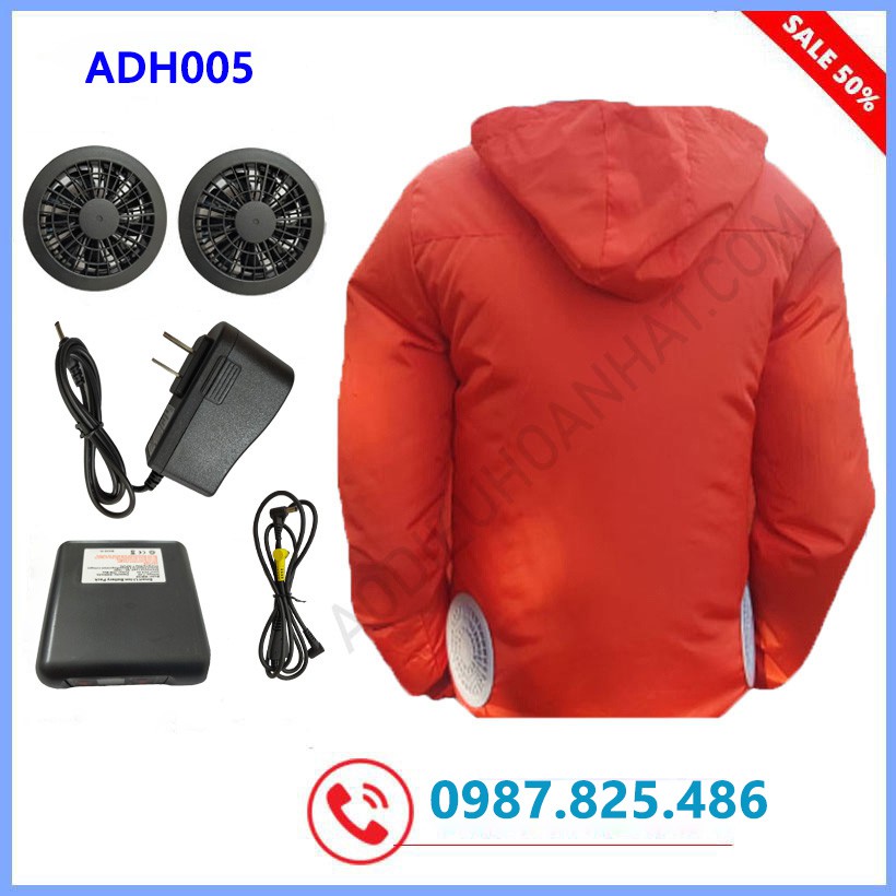 (Xả Kho) Áo Điều Hòa, Áo Khoác Quạt Gió, Áo Làm Mát Công Nghệ Nhật Bản | BigBuy360 - bigbuy360.vn