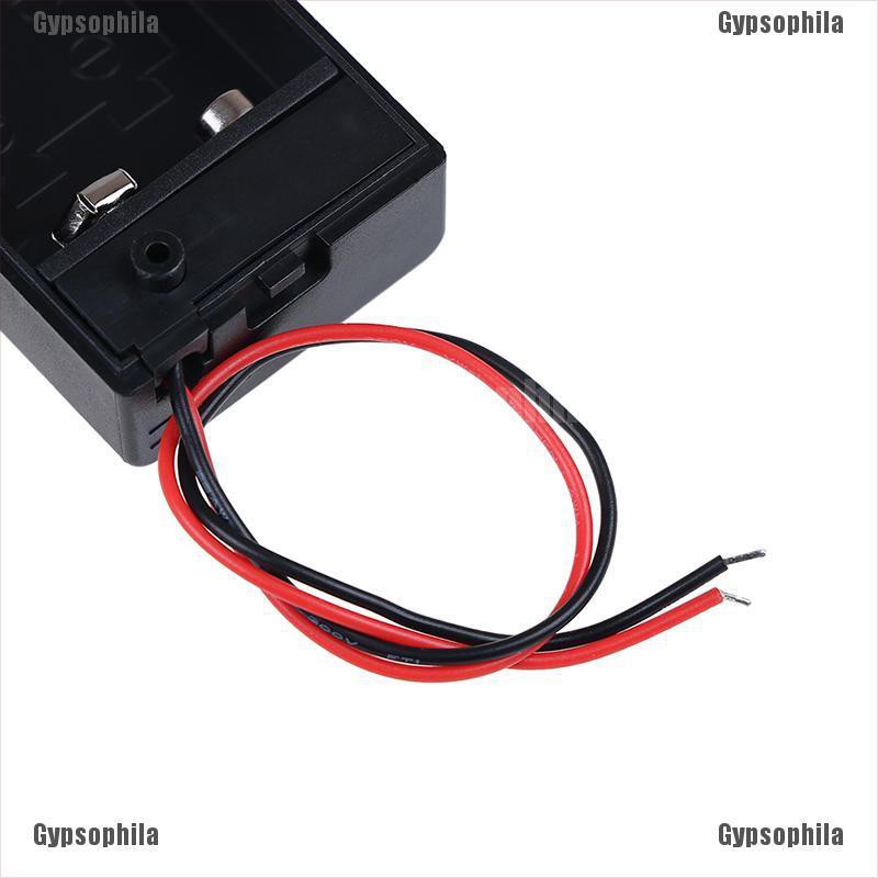 Hộp Đựng Pin 9v Pp3 Dc Với Đầu Dẫn Tiện Dụng