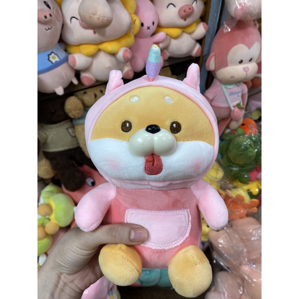 Gấu bông chó shiba cosplay dễ thương kích thước 20cm NEOCI