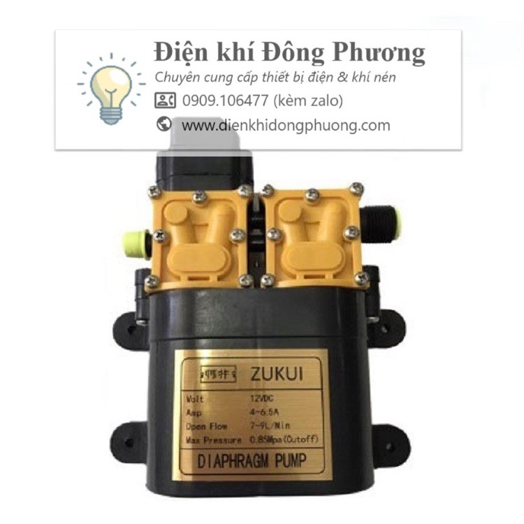 MÁY BƠM ĐÔI MINI 12V 150W -TĂNG ÁP LỰC NƯỚC