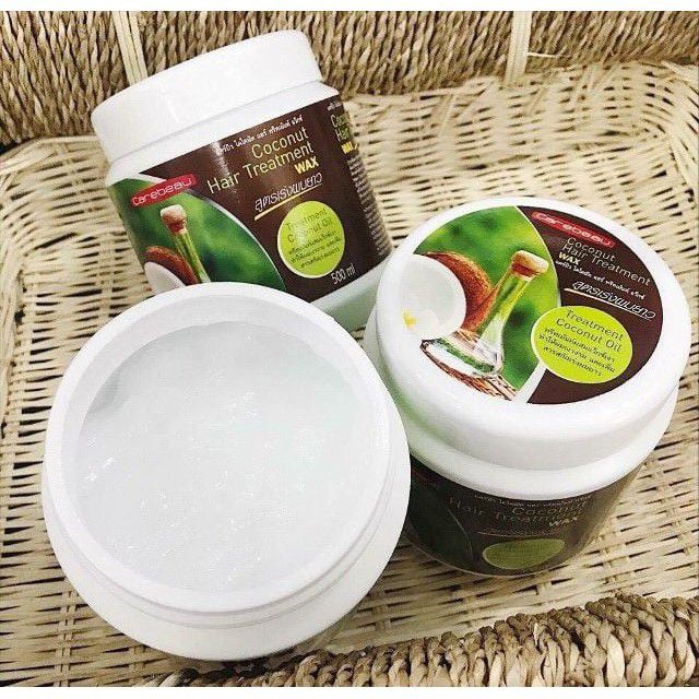 Kem Ủ Tóc Dừa Non Thái Lan Coconut Hairtreatment Phục Hồi Hư Tổn 500ml