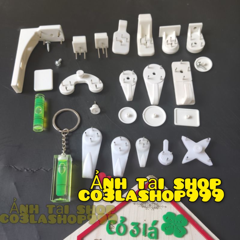 Combo sỉ đinh đóng tường các lọai 3 chân (kèn), 4 chân, hình sao (Bán theo phân loại)