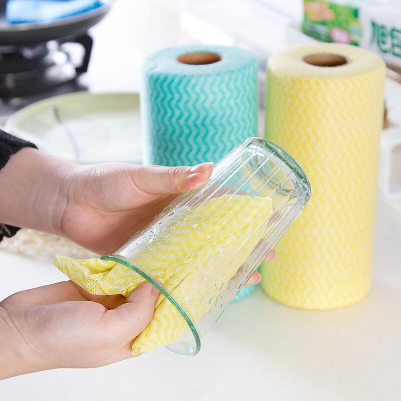 Khăn lau đồ dùng trong nhà đa năng 1 cuộn 50 miếng