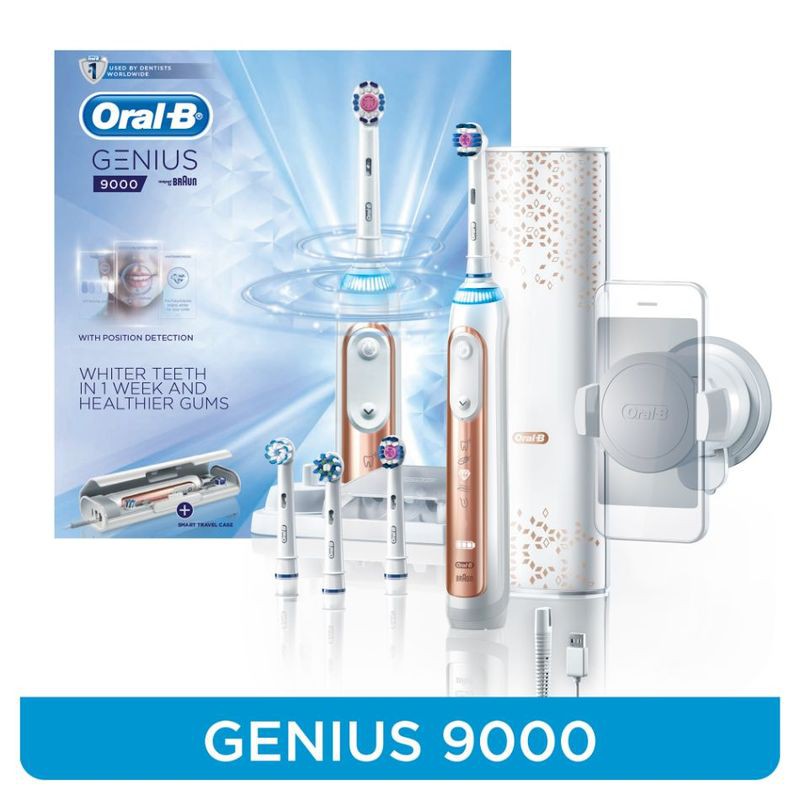 [Hàng chính hãng]Bàn chải điện Oral B Genius 9000 Electric Rechargeable Toothbrush Powered