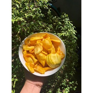 Bịch 500g Mít sấy nguyên cánh nhà làm không dầu không đường