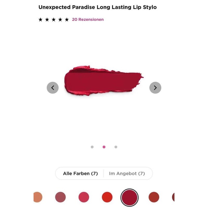 Son kiko Unexpected Paradise lonh Lasting lip stylo