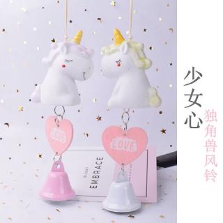 Chuông Gió Bằng Gốm Hình Kỳ Lân Hoạt Hình Đáng Yêu