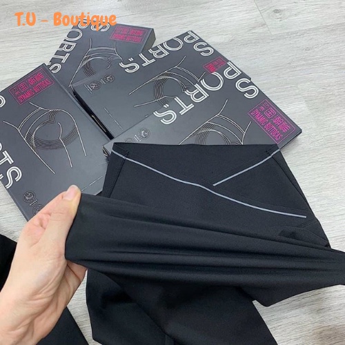 Quần legging nữ dài cạp chéo cao nâng mông giữ nhiệt nữ co giãn 4 chiều(Tặng dây buộc tóc) | BigBuy360 - bigbuy360.vn