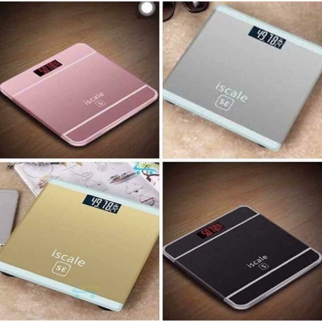 Cân Sức Khỏe Iscale Chính hãng Kiểu Dáng Sang Trọng HA12