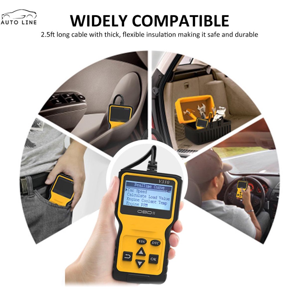 Máy Quét Mã Vạch Động Cơ Xe Hơi SHOPCYC0733