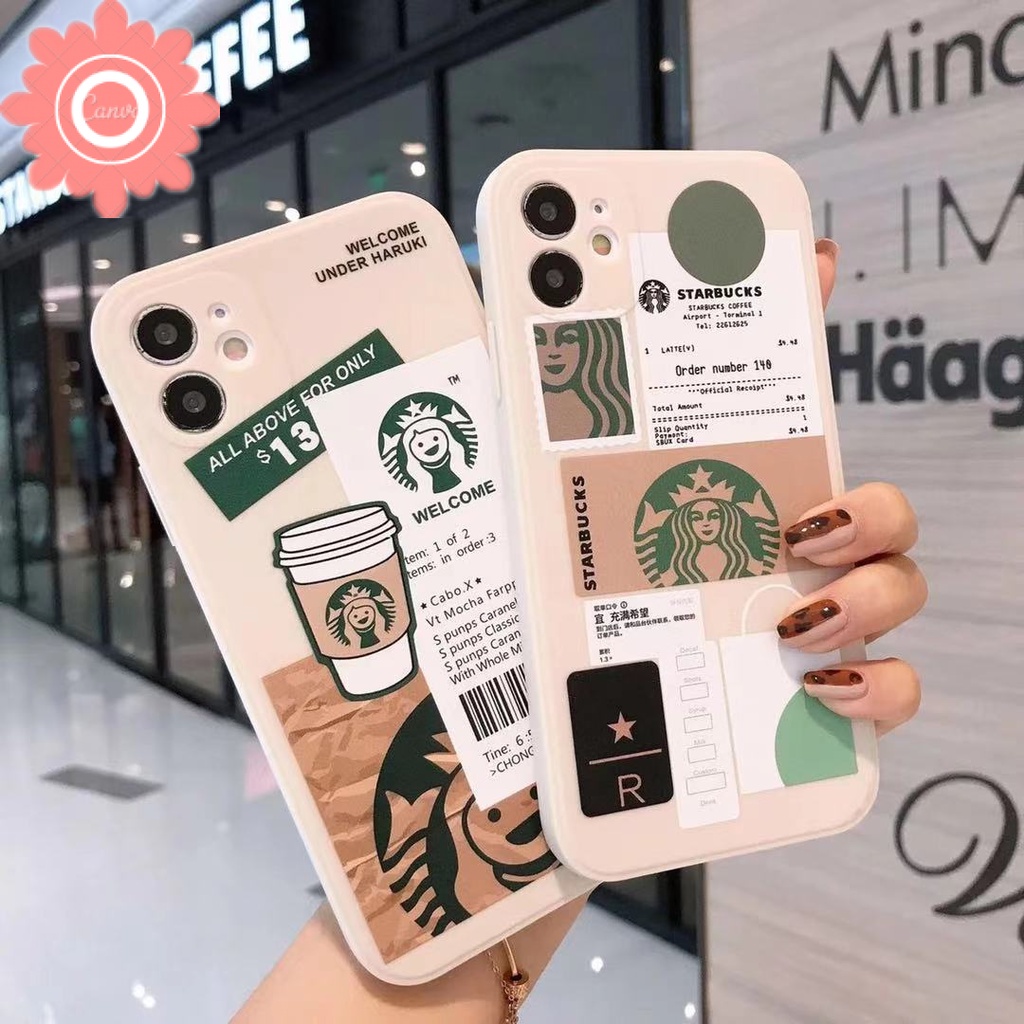 Ốp điện thoại STARBUCKS cho Xiaomi Redmi Poco M3 Redmi 9t Oppo A3S A12E Reno 4 4f 4li