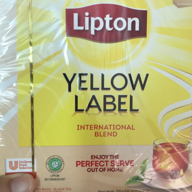 TRÀ LIPTON HỘP 100 TÚI