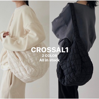 Image of 【CROSSAL1】現貨)韓國🇰🇷 Raucohouse雲朵柔軟斜背包 肩包 大容量 斜背包 包包 2 color
