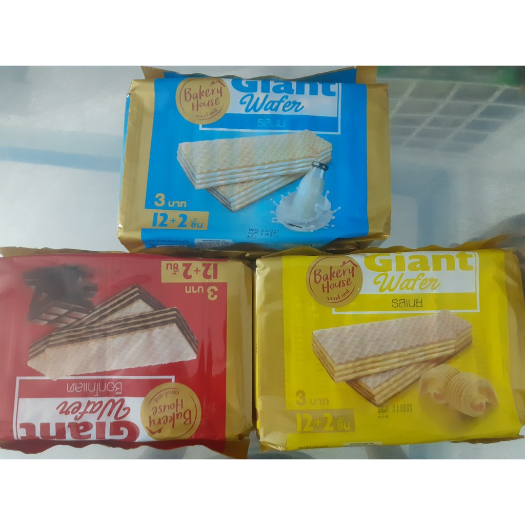 Bánh quy xốp Giant WUFER Thái Lan nhập khẩu chính hãng nhà phân phối